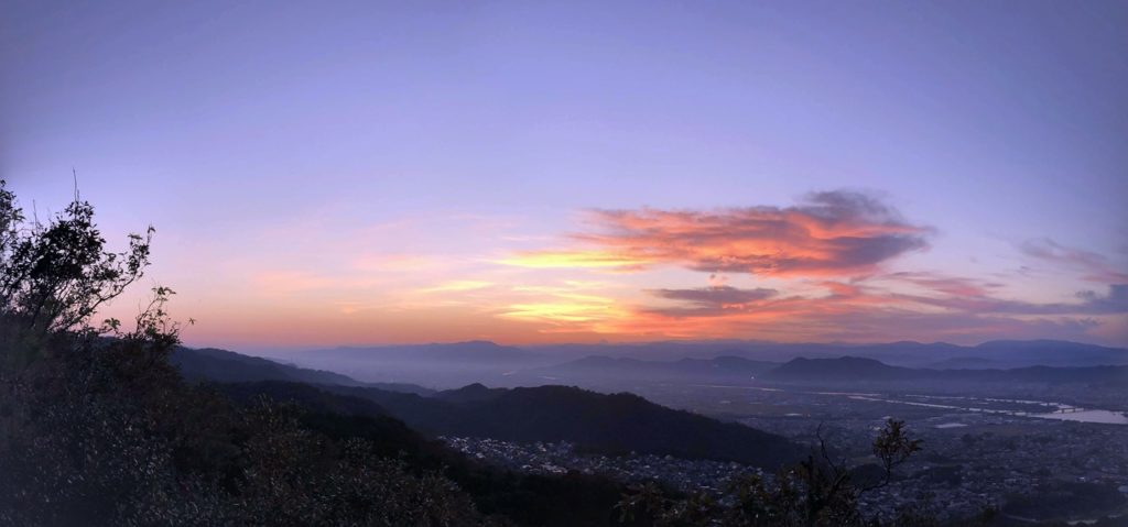 Sunrise Hiking in WAKAYAMA City